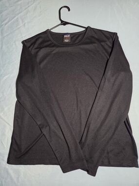 Patagonia Capilene Women’s L Black Base Layer Long Sleeve Shirt